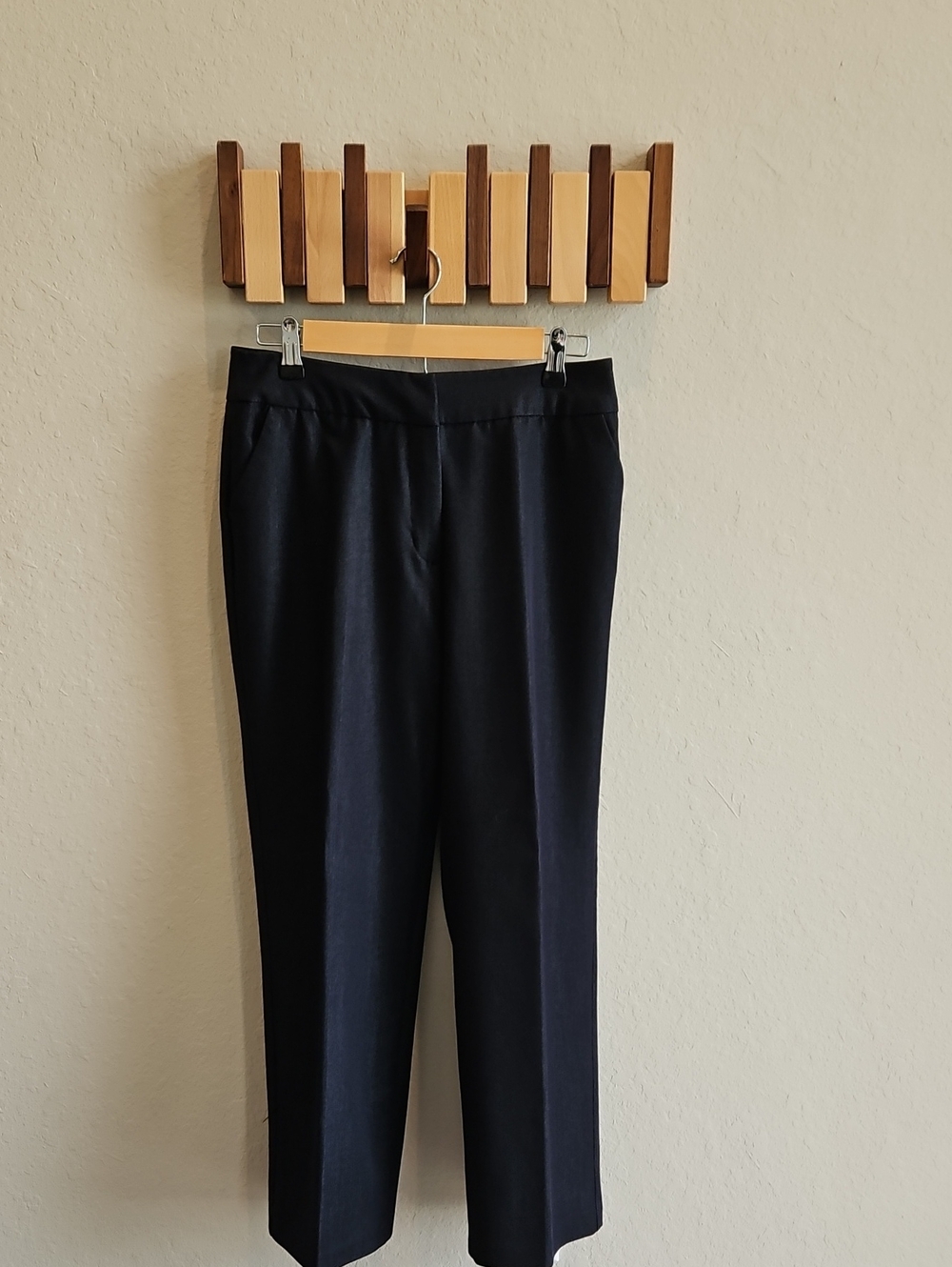 Investments Black Straight-Leg Women's Trousers
